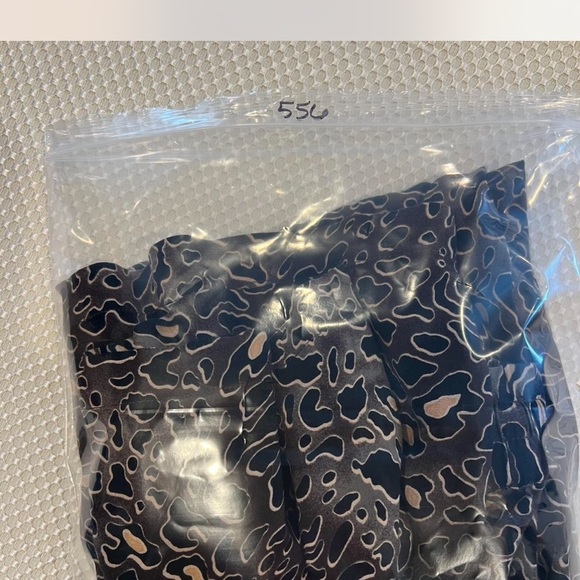 Hester & Orchard M Leopard Print elastic tie waist lightweight casual Pants - Picture 7 of 7